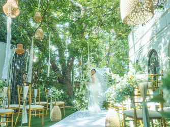 麻布迎賓館 セレモニースペース(【ガーデン挙式】木漏れ日差し込む誓いの時)画像 2-3