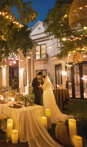 麻布迎賓館 日暮れと共に表情を変える美しい自然画像 2-1