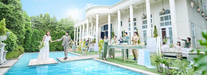 アーカンジェル迎賓館 仙台 開放感あふれるプライベートガーデン画像 2-1