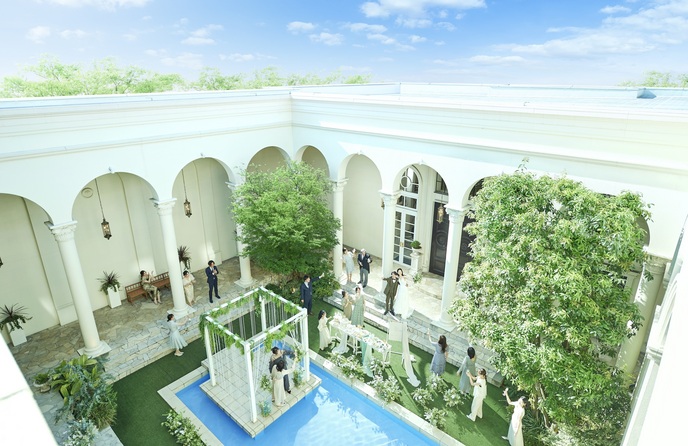 アーフェリーク迎賓館 熊本 海外のような貸切ガーデンウエディングを♪画像 2