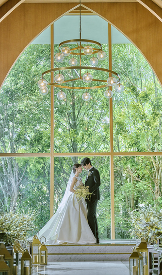 アーセンティア迎賓館 大阪 チャペル(ゲストとの温もりを感じるナチュラルW)画像 2-1