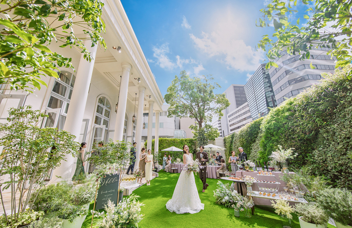 アーセンティア迎賓館 大阪 プライベートガーデン画像 1