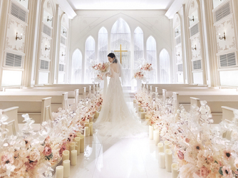 アーヴェリール迎賓館 姫路 チャペル(数万粒のクリスタル煌めく純白のチャペル)画像 2-2