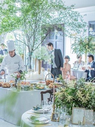 アーヴェリール迎賓館 姫路 白を基調とした内装はどんな装飾にもマッチ画像 1-2