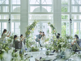 アーヴェリール迎賓館 大宮 プールガーデンが併設する開放的な空間画像 2-2