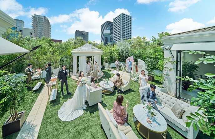 アルモニーアンブラッセ イットハウス 緑×自然光の開放的なガーデン画像 1