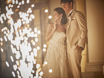 ベイサイド迎賓館 神戸 幻想的なナイトウエディング画像 2-1