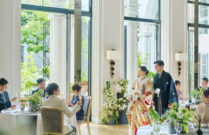 ベイサイド迎賓館 神戸 【和モダン】和も洋も映える白基調の空間画像 1