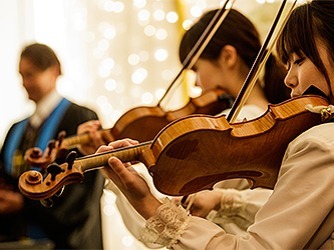 北山迎賓館 チャペル(煌めく光に包まれたイルミネーション装飾)画像 2-2