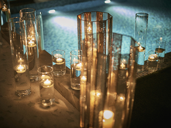 北山迎賓館 昼との異なる幻想的なナイトウェディング画像 2-3