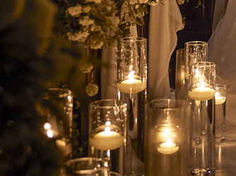 北山迎賓館 チャペル(煌めく光に包まれたイルミネーション装飾)画像 2-3