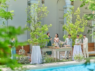 北山迎賓館 非日常感溢れるプール付きガーデン画像 2-3