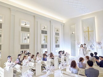 ベイサイド迎賓館 鹿児島 チャペル(白を基調とした洗練されたホワイトチャペル)画像 2-2
