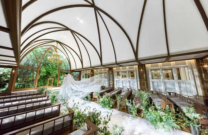 ベイサイド迎賓館 鹿児島 チャペル(光と緑に包まれる《森のチャペル》)画像 1