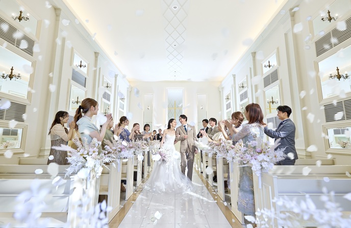 アーセンティア迎賓館 浜松 チャペル(【水の邸宅】~白亜と天空~)画像 1