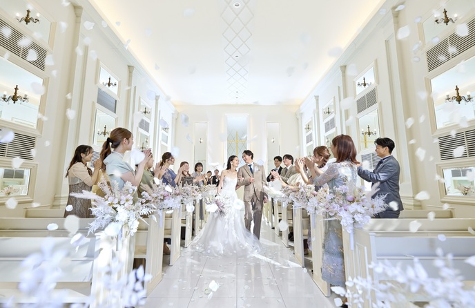 アーセンティア迎賓館 浜松 チャペル(【水の邸宅】~白亜と天空~)画像 1