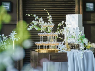 アクアテラス迎賓館 新横浜 フラワーコーディネート画像 2-2