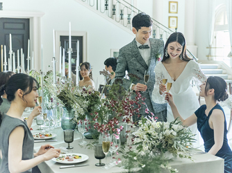 アクアテラス迎賓館 新横浜 上質×自然体 大人ナチュラルウエディング画像 2-3