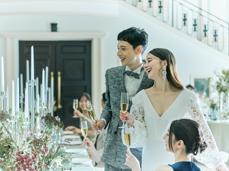 アクアテラス迎賓館 新横浜 上質×自然体 大人ナチュラルウエディング画像 2-2