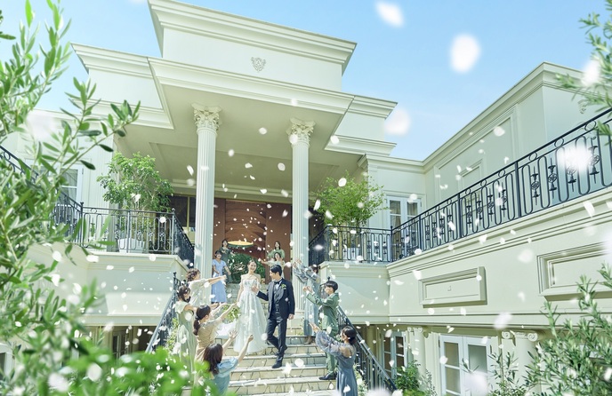 アクアテラス迎賓館 新横浜 セレモニーの後の時間を空と緑の空間で画像 1