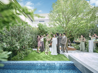 AQUA GARDEN TERRACE(アクアガーデンテラス) リゾート気分を満喫できるプール付ガーデン画像 2-1