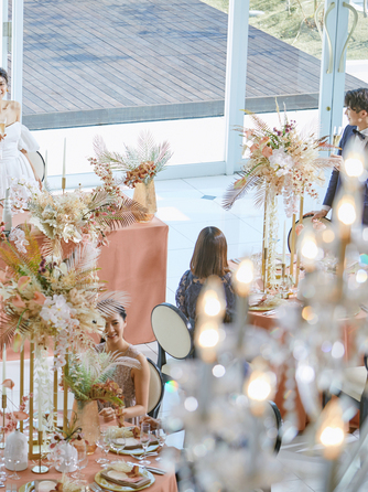 ベイサイド迎賓館 和歌山 会場コーディネートもお好みでアレンジを画像 1-2