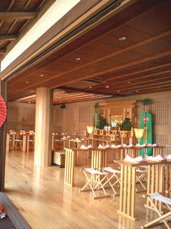 EXEX GARDEN 代官屋敷 since 1865 神殿(四季折々の風情と伝統を感じるウェディング)画像 1-2