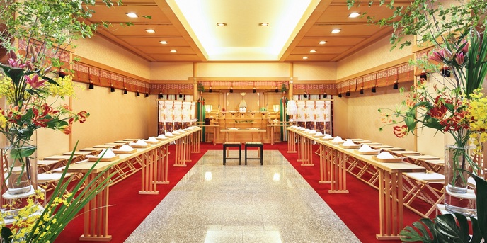 ホテル東日本宇都宮 神殿(ホテル館内の本格神殿で叶える神前式)画像 1