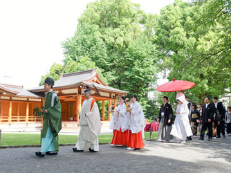 阿佐ヶ谷神明宮 神社(緑あふれる能楽殿での伝統的な挙式)画像2-2
