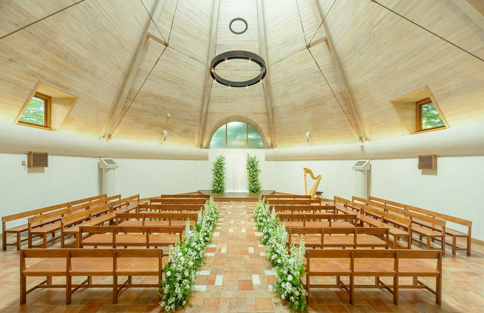 ラ・クラリエール チャペル(森の音楽堂をモチーフにした【チャペル】)画像 1