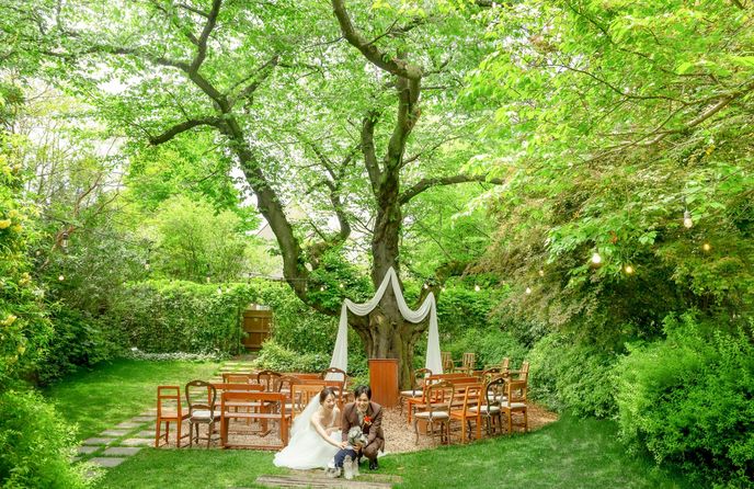 ラ・クラリエール セレモニースペース(樹齢100年以上の桜の樹/木の温もり)画像 1