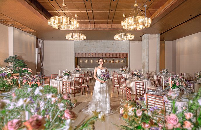 クラシカ ベイ クオーレ 130名まで可。上質感が漂う優美な空間画像 1