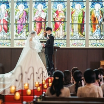 KOBE St.MORGAN CHURCH(神戸セントモルガン教会) チャペル(大聖堂)画像 2-2