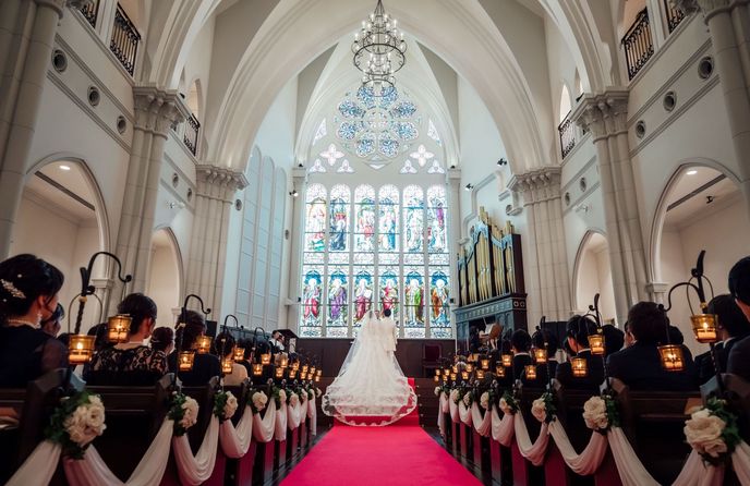 KOBE St.MORGAN CHURCH(神戸セントモルガン教会) チャペル(大聖堂)画像 1