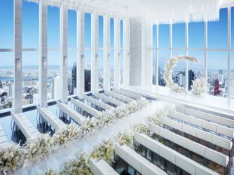 ラグナヴェール プレミア LAGUNAVEIL PREMIER チャペル(天空を臨むクリスタルスカイチャペル)画像 2-1