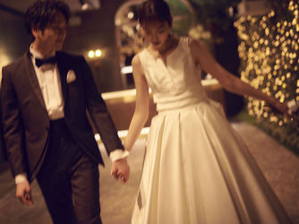 宮の森フランセス教会 グリル・ザ・プレイス ナイトウェディング画像 2-3