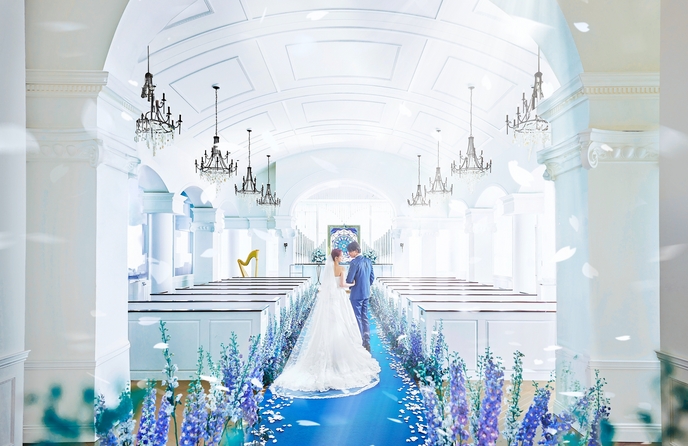 アヴァンセリアン東京(AVANCER LIEN TOKYO) チャペル(天井高7mの空間に響き渡る祝福の声)画像 1