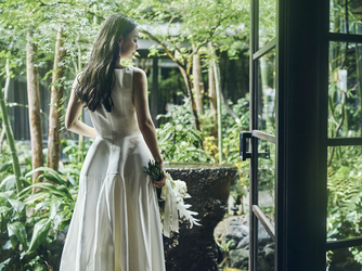 名古屋 河文 水鏡の間 スタイリッシュウエディング画像 2-2