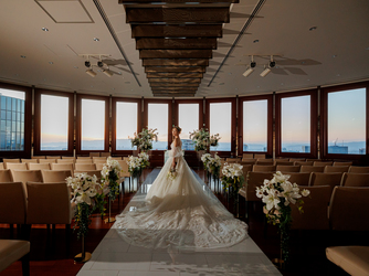 ラ・フェット ひらまつ チャペル(天空のチャペル(夜)/~120名)画像 2-1