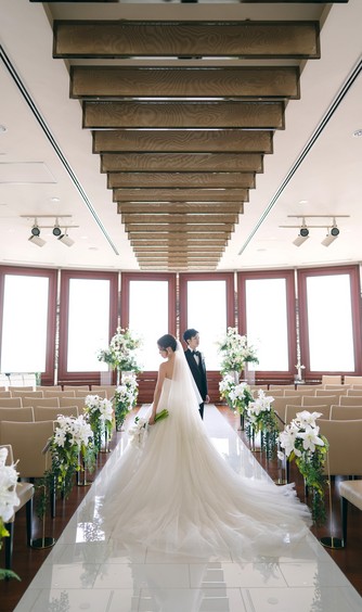 ラ・フェット ひらまつ チャペル(天空のチャペル/~120名)画像 2-1