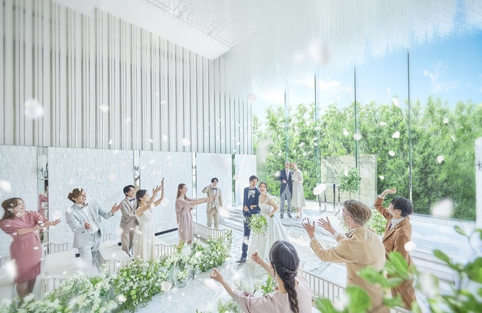 シャルマンシーナ TOKYO チャペル(自然光が降り注ぐ印象的なチャペル)画像 1