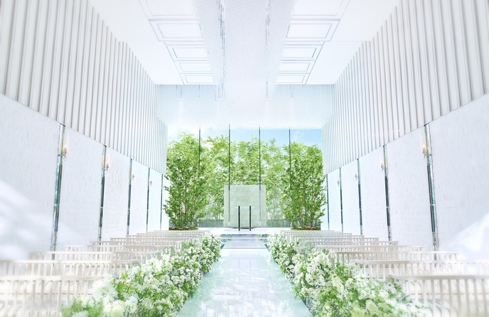 シャルマンシーナ TOKYO チャペル(5万個のスワロフスキーが光輝く洗練空間)画像 1