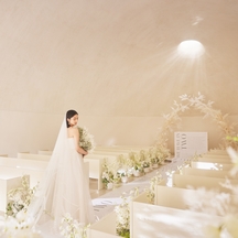 福岡 天神モノリス(FUKUOKA TENJIN MONOLITH) チャペル(cocoon chapel)画像 2-1