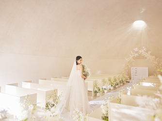 福岡 天神モノリス(FUKUOKA TENJIN MONOLITH) チャペル(cocoon chapel)画像 2-1