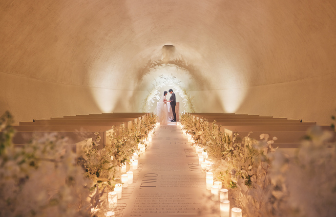 福岡 天神モノリス(FUKUOKA TENJIN MONOLITH) チャペル(cocoon chapel)画像 1