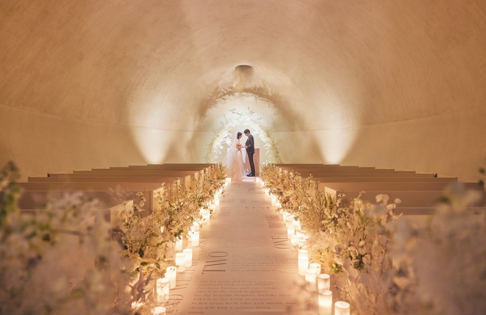 福岡 天神モノリス(FUKUOKA TENJIN MONOLITH) チャペル(cocoon chapel)画像 1
