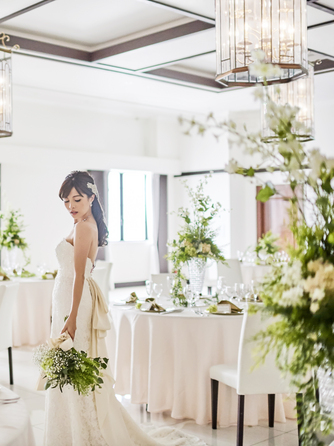 長濱迎賓館 【披露宴会場】ナチュラル×上品コーデ画像 1-2