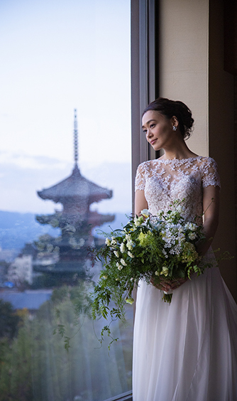 KIYOMIZU京都東山 チャペル(八坂の塔を望むチャペルで誓いのセレモニー)画像 2-1