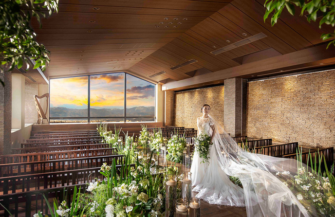 KIYOMIZU京都東山 チャペル(八坂の塔を望むチャペルで誓いのセレモニー)画像 1