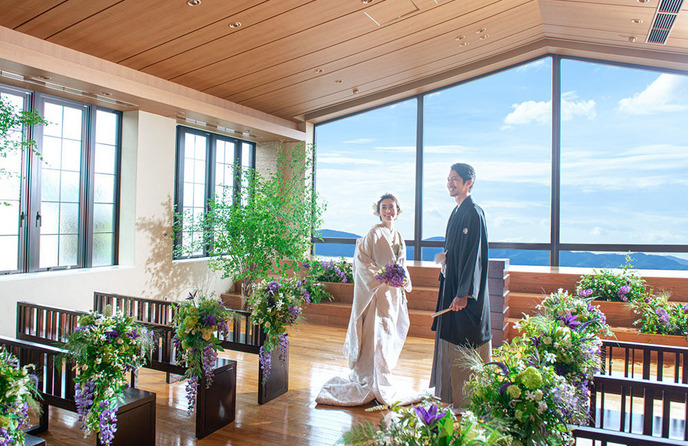 KIYOMIZU京都東山 チャペル(和装人前式や館内神前式が可能)画像 1